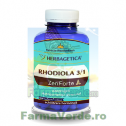 Rhodiola 3/1 Zen Forte AntiStres 120 capsule Herbagetica