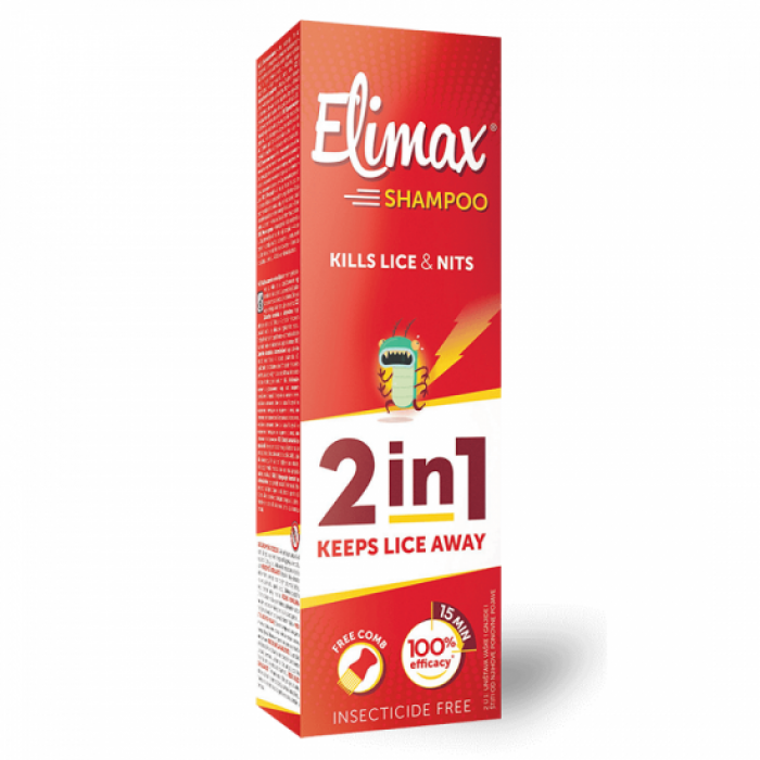 Sampon contra paduchilor cu factor de protectie LPF Elimax, 100 ml Ceumed