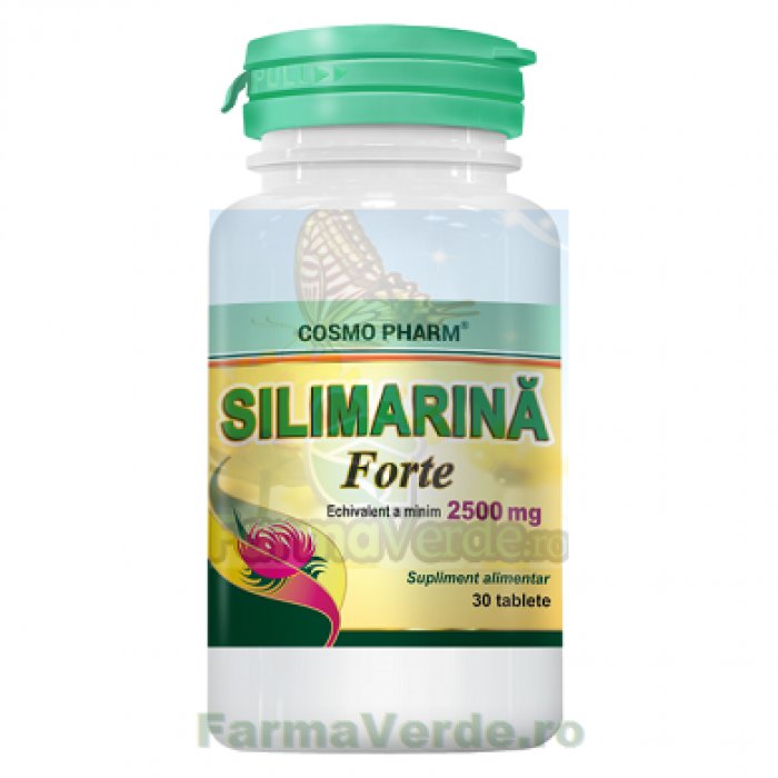 Silimarina Forte 2500 mg 30 tablete Cosmopharm