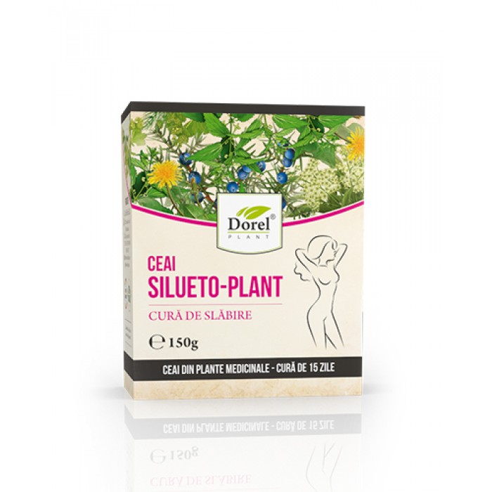 Ceai Silueto-Plant Cura de Slabire 150 gr Dorel Plant