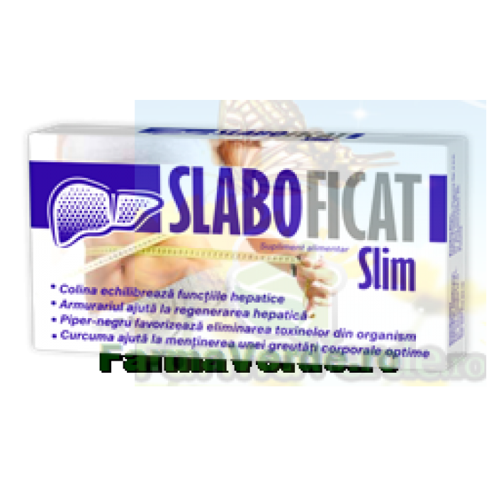 SlaboFicat Slim 30 capsule | Farmacia Ardealul