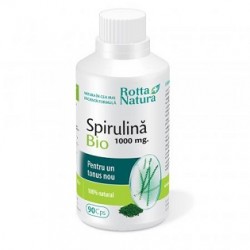 Spirulina Bio 1000 mg 90 comprimate Rotta Natura  