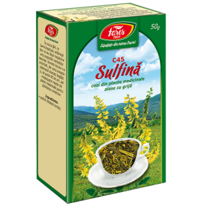 Ceai Iarba de Sulfina 50 g Fares