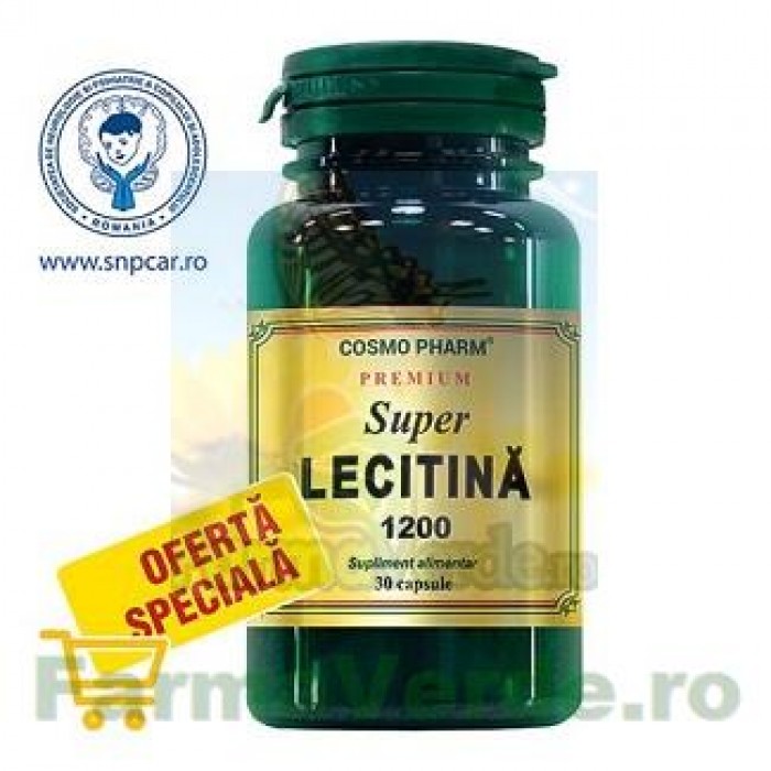 Super Lecitina 1200 mg 30 capsule COSMOPHARM Premium