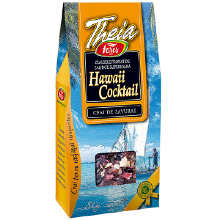 Ceai Theia Hawaii Cocktail 80 gr Fares