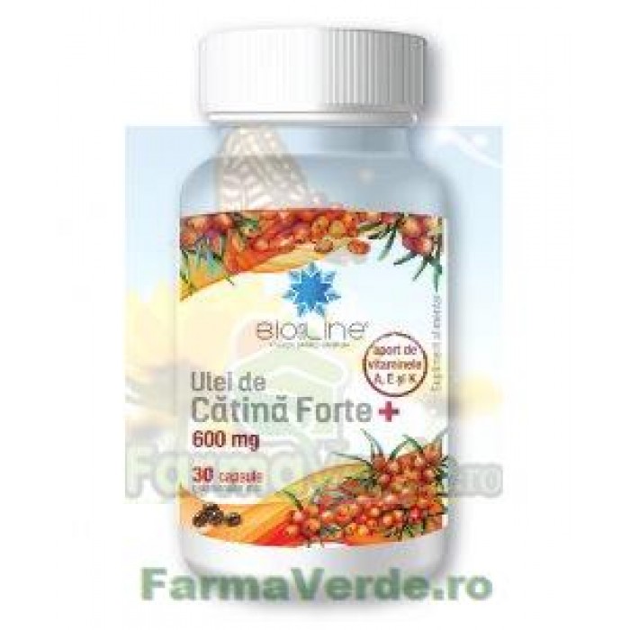 Ulei de Catina Forte 600 mg 30 comprimate ACHelcor
