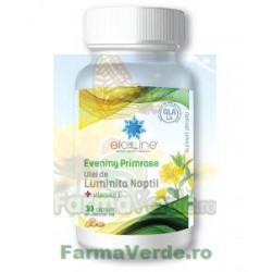 Ulei de Luminita Noptii 500 mg cu Vitamina E 30 capsule ACHelcor