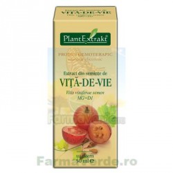 Extract din seminte vita de vie gemoderivat 50 ml (VITIS VINIFERA) PlantExtrakt