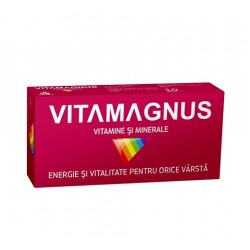 Vitamagnus Vitamine si Minerale 10 Comprimate Biofarm