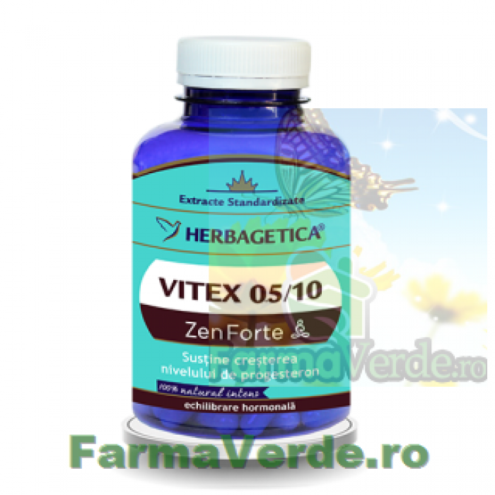VITEX 0.5/10 Zen Forte 120 capule Herbagetica