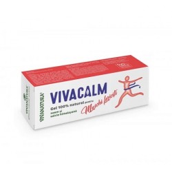VivaCalm gel de masaj 100% natural pentru mușchi fericiți 100 ml VivaNatura