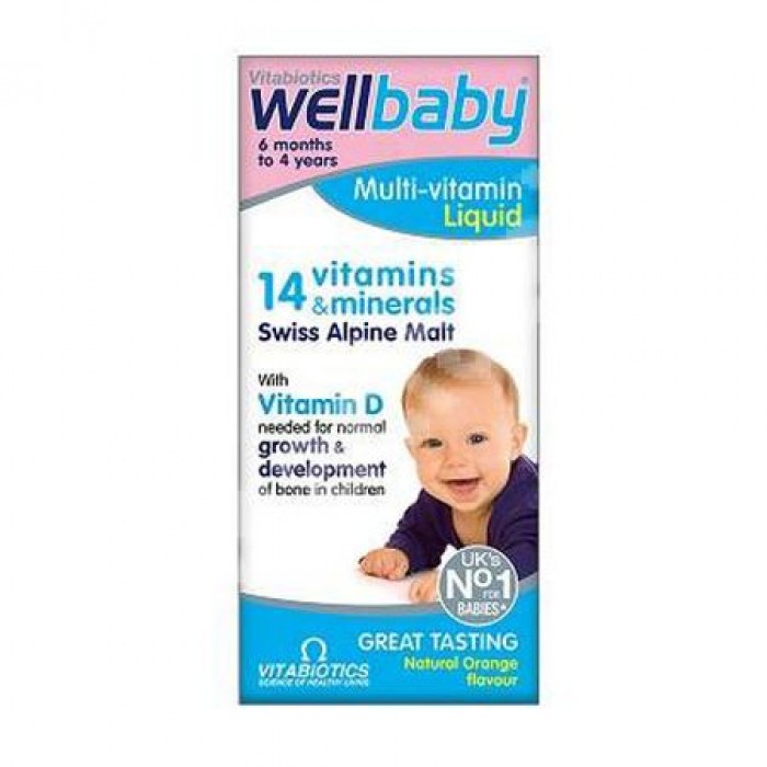 Sirop WellBaby Multi-Vitamin 150 ml Vitabiotics