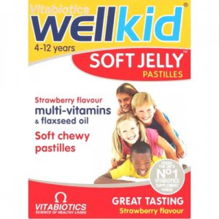 WellKid Soft jelly 30 de jeleuri Vitabiotics